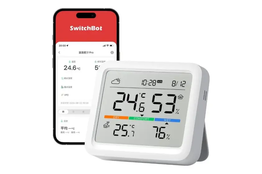 部屋の快適・危険度を見える化&スマート化!スイッチボットの温湿度計が20%オフ #Amazonセール イメージ