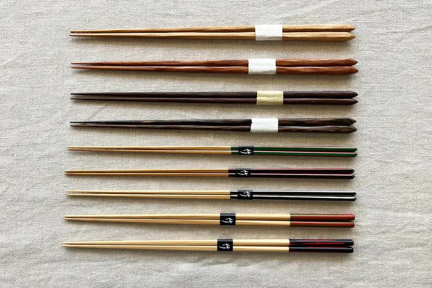 ロングセラーの木のお箸と竹のお箸 イメージ
