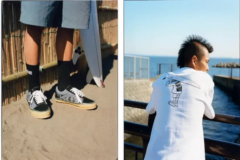Vans Artist Collection: Yusuke Hanai 日本が世界に誇る「花井祐介」とのコラボレートコレクション最新作 サーフカルチャーを着想源に、反骨精神を遊び心溢れるタッチで表現 イメージ
