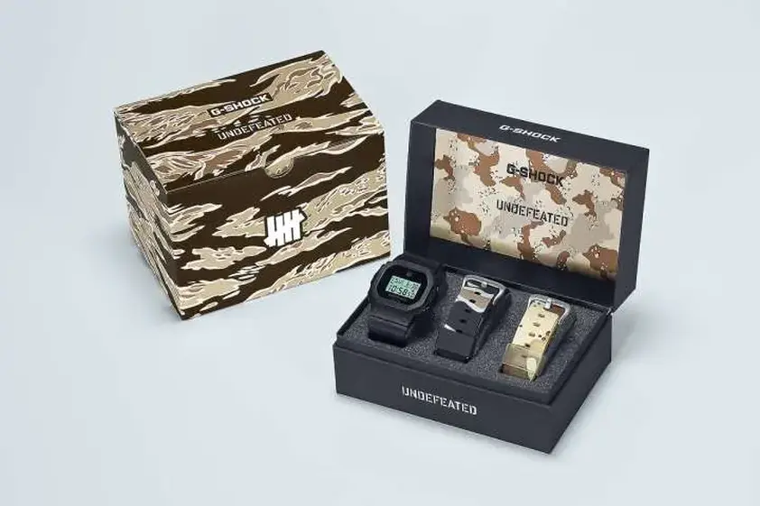 ただの黒にあらず! 今度のG-SHOCKコラボモデルはカモ柄が映える1本 イメージ