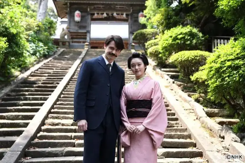 朝ドラ「ばけばけ」髙石あかりとトミー・バストウがご当地の松江で撮影開始! イメージ