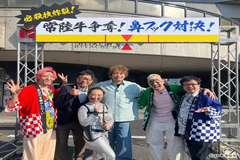「天声慎吾」17年ぶりの大復活! 香取慎吾が鼻フック&爆破走で全力投球 イメージ