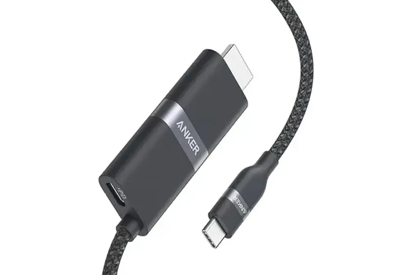 Ankerの新ケーブルが革命的!充電と4K映像出力を1本で実現、最大140W対応 イメージ