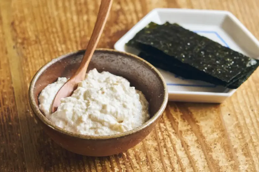 今週のあともう一品「湯葉豆腐和え 海苔添え」 イメージ