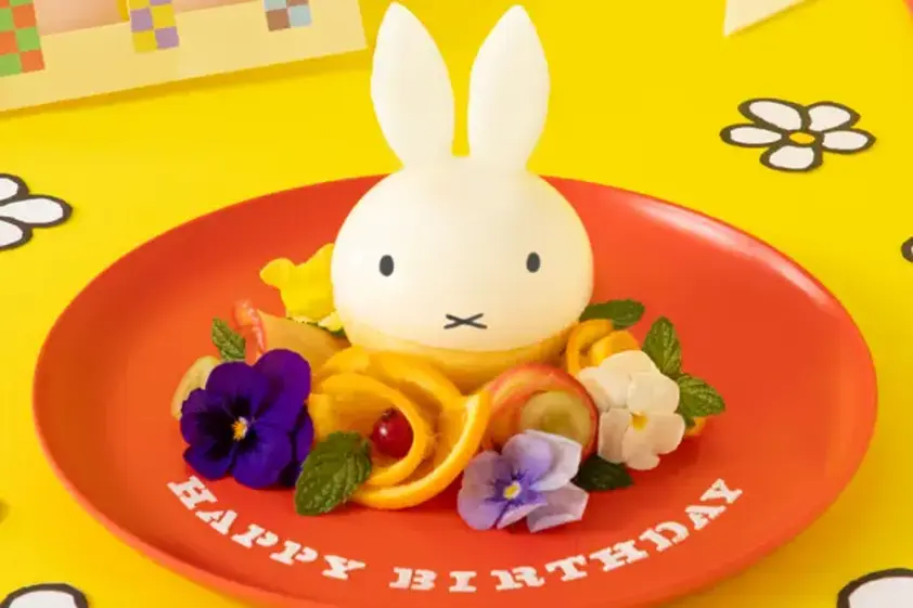 6月21日はミッフィーのお誕生日! 「miffy café tokyo」特別メニュー登場 イメージ