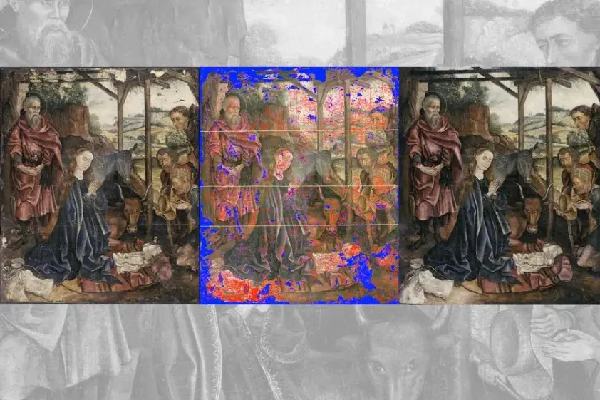 古典絵画の修復に革命。AIとプリンターを活用して大幅スピードアップ イメージ