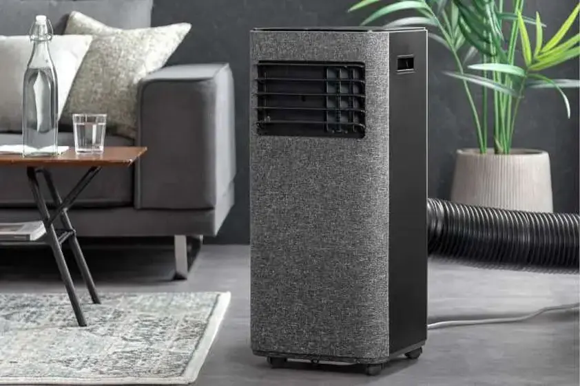 バカ売れスポットクーラーが猛暑対応に!シックなファブリックモデルも追加されたぞ イメージ
